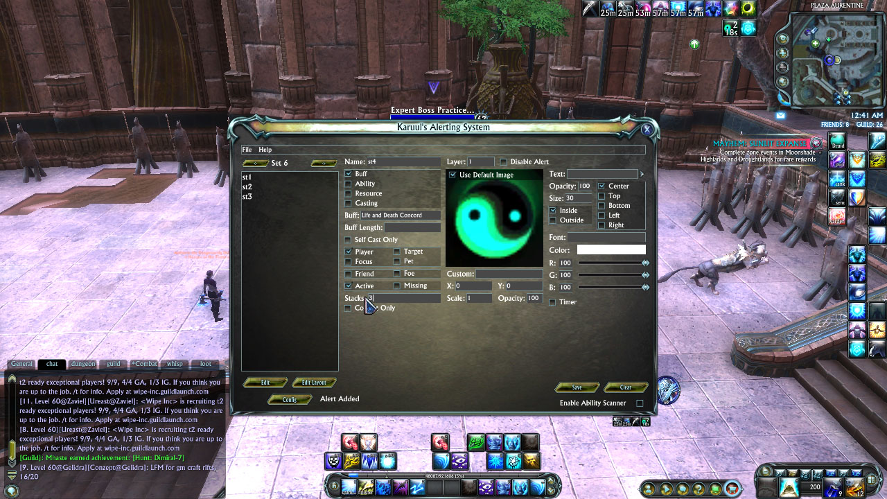 Using KaruulAlert To Track Stacks and create a counter