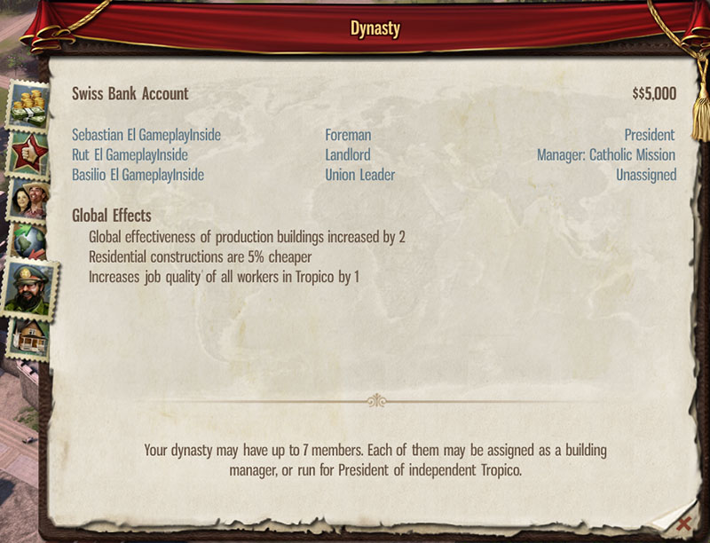 tropico 5 dynasty guide