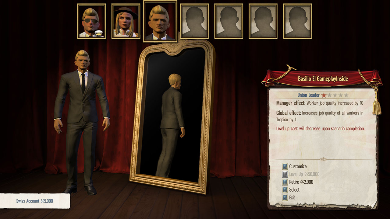 Tropico 5 guide: Dynasty, Traits and Swiss bank account