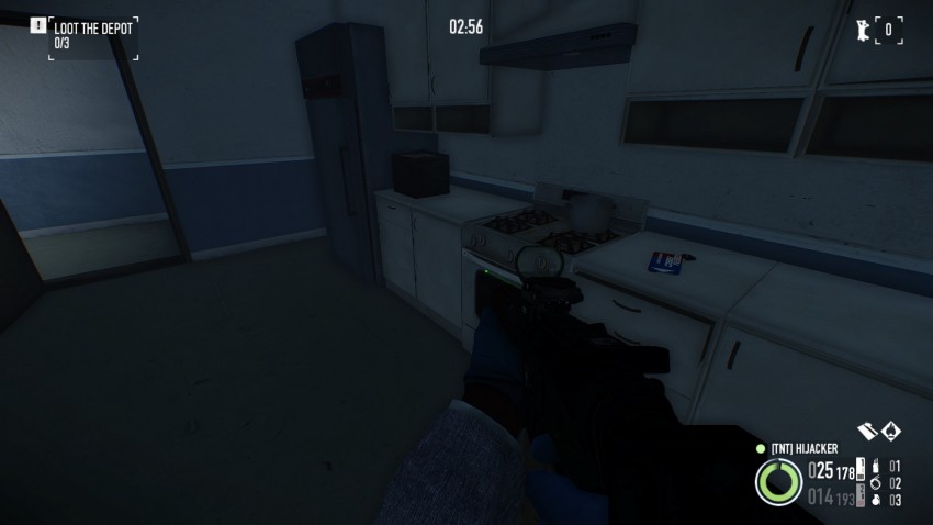 Keycard spawn location in the kitchen in Shadow Raid Heist