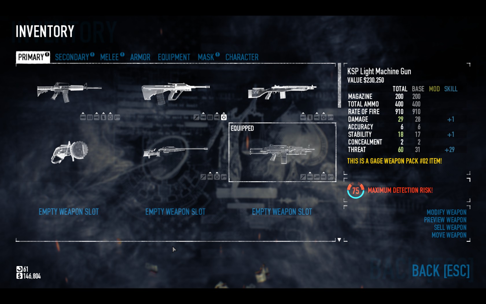 Drag and drop inventory для payday 2 фото 95