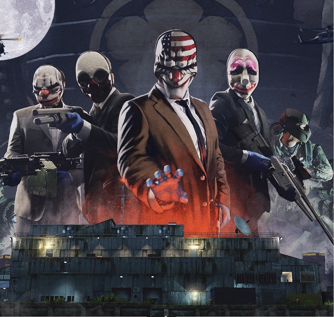 ночной рейд payday 2 фото 22