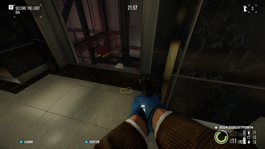 payday2 big bank heist guide elevator door opened