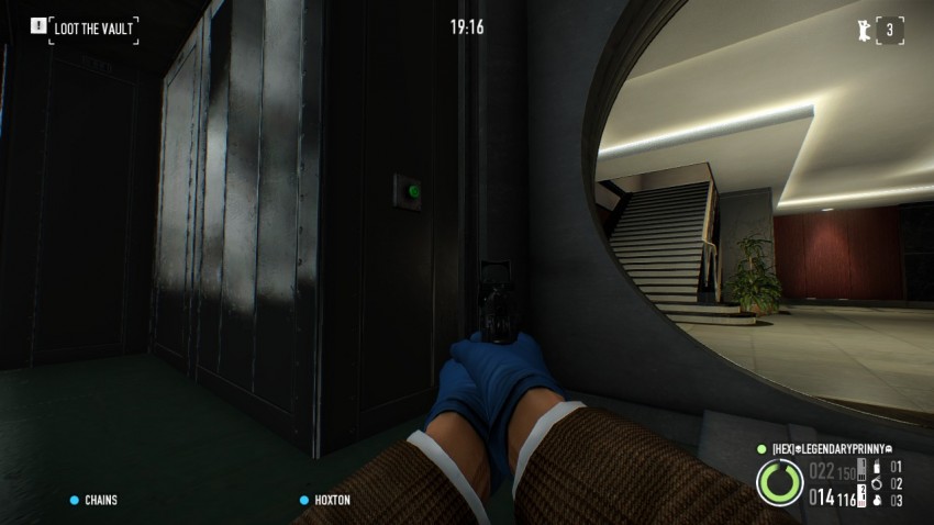 payday2 big bank heist guide green button next to the vault door