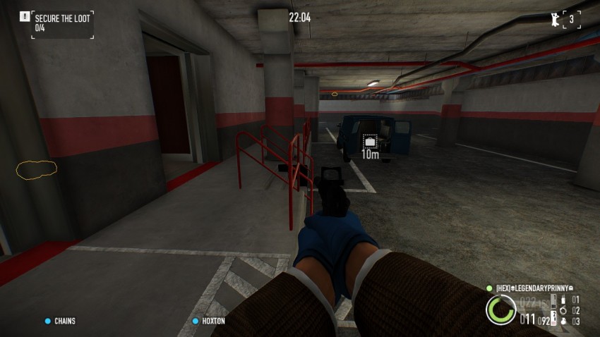 payday2 big bank heist guide parking lot