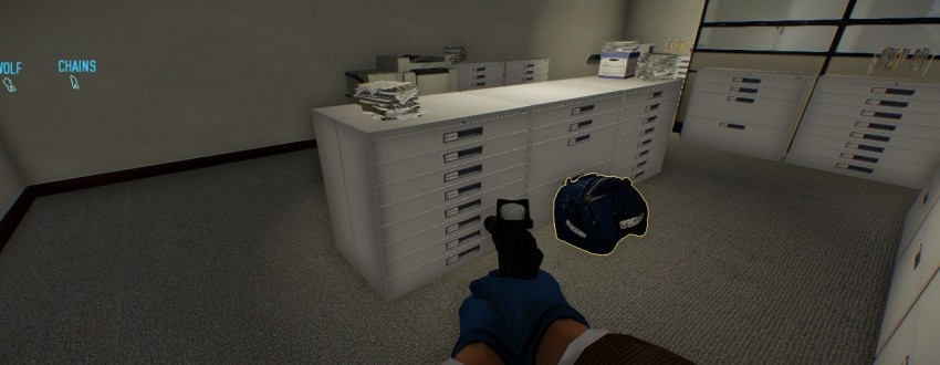 Payday 2 The Big Bank Heist safe spot to place a body bag