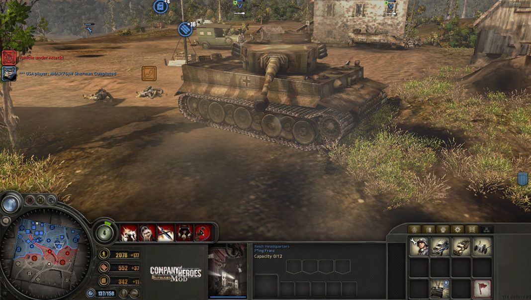 company of heroes blitzkrieg mod download