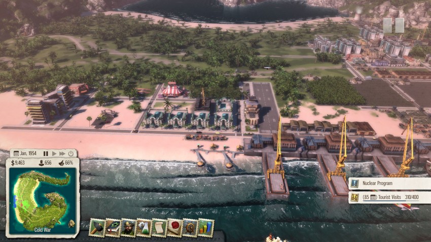 Tropico5 Mission 14 Leon Kane must die. For this mission you need to attract 400 tourists to your island.